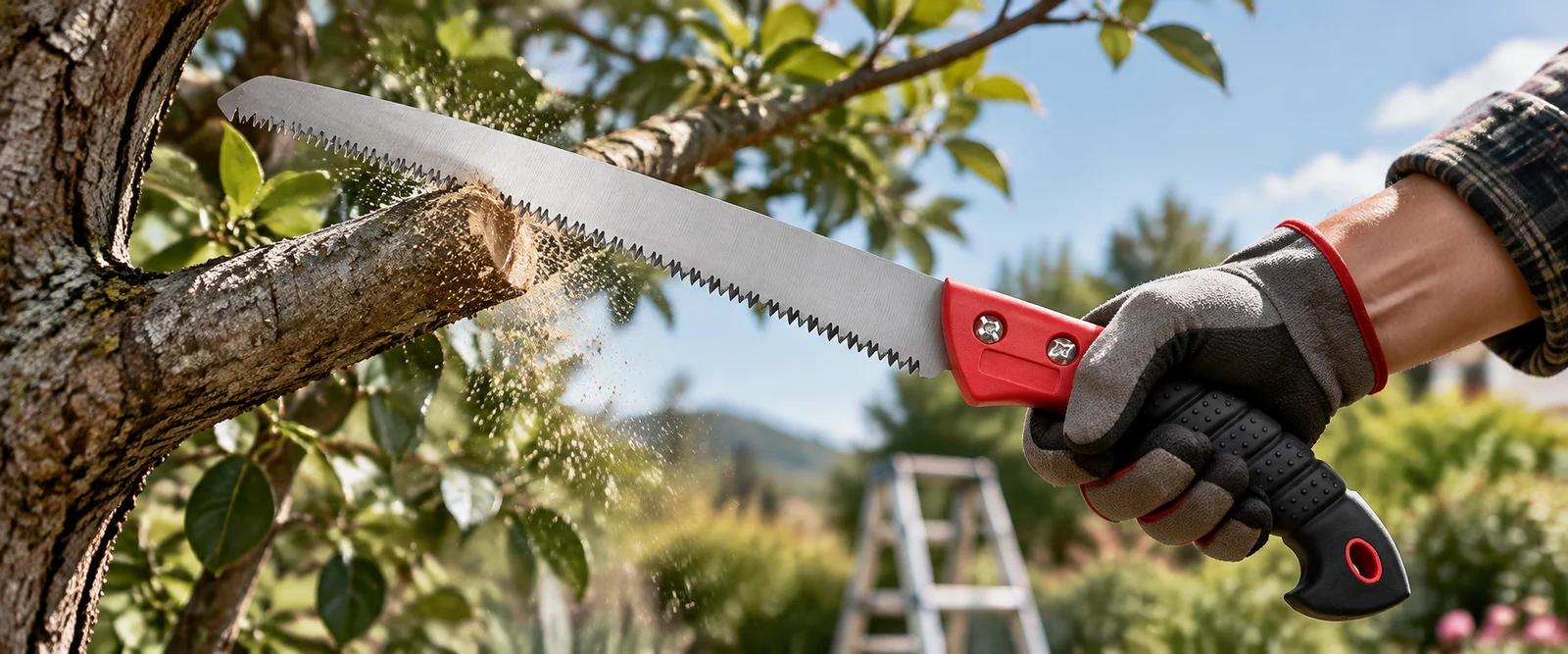 Garden pruning saw