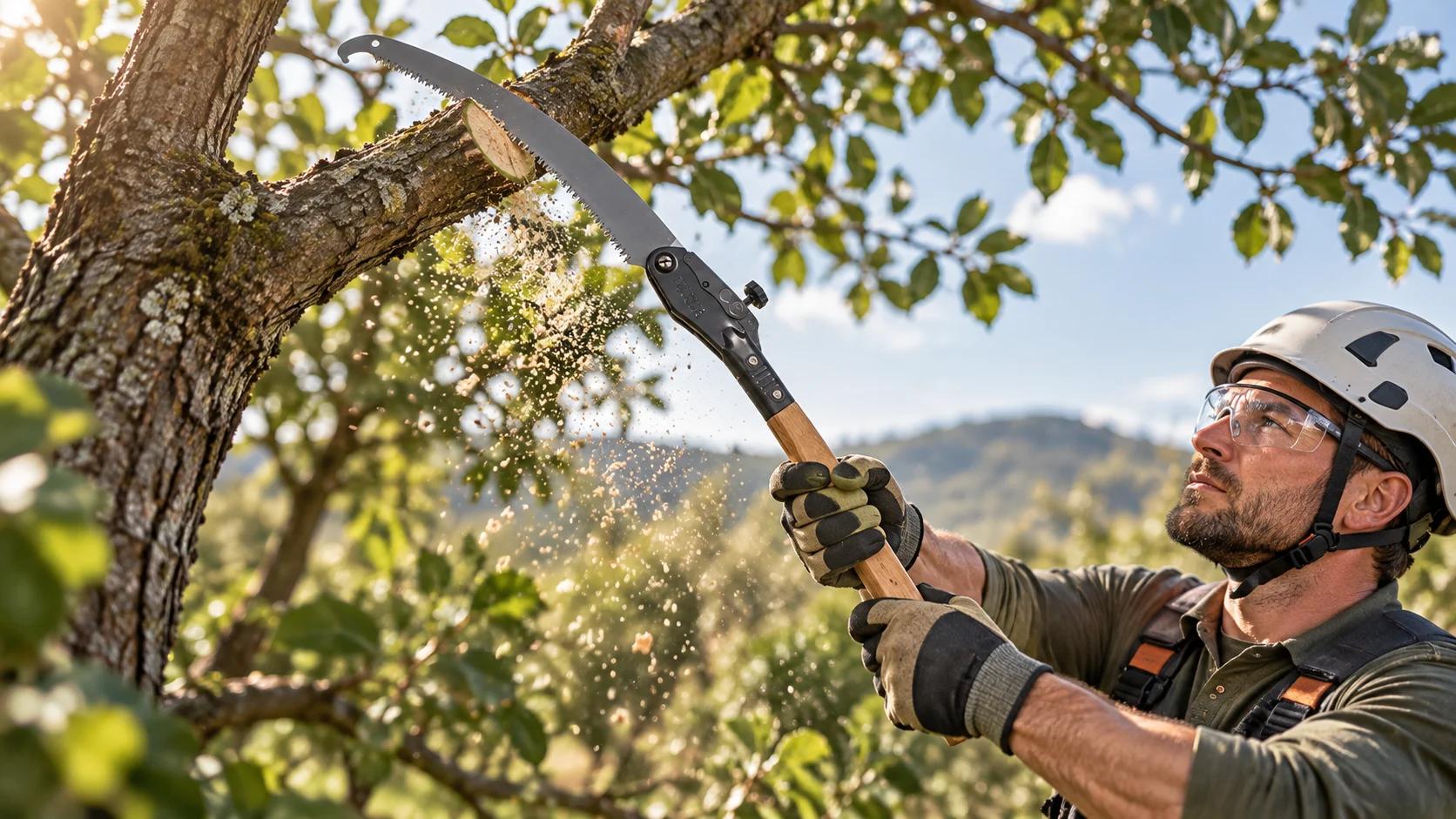 Jinshan hand saws arranged for pruning, woodworking and construction applications